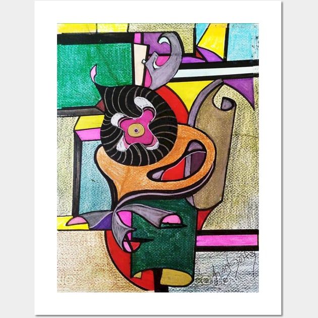 EL DESEO DE KANDINSKY Wall Art by JUANGOMY